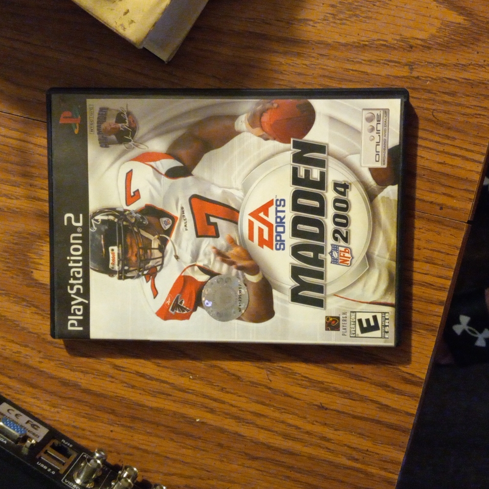 Playstation 2 football game
